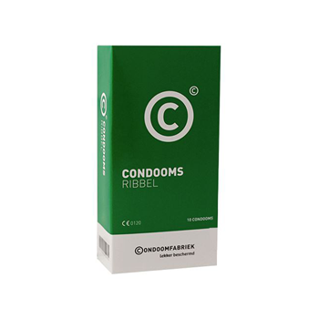 Condoomfabriek - Condooms met ribbels (10 stuks)